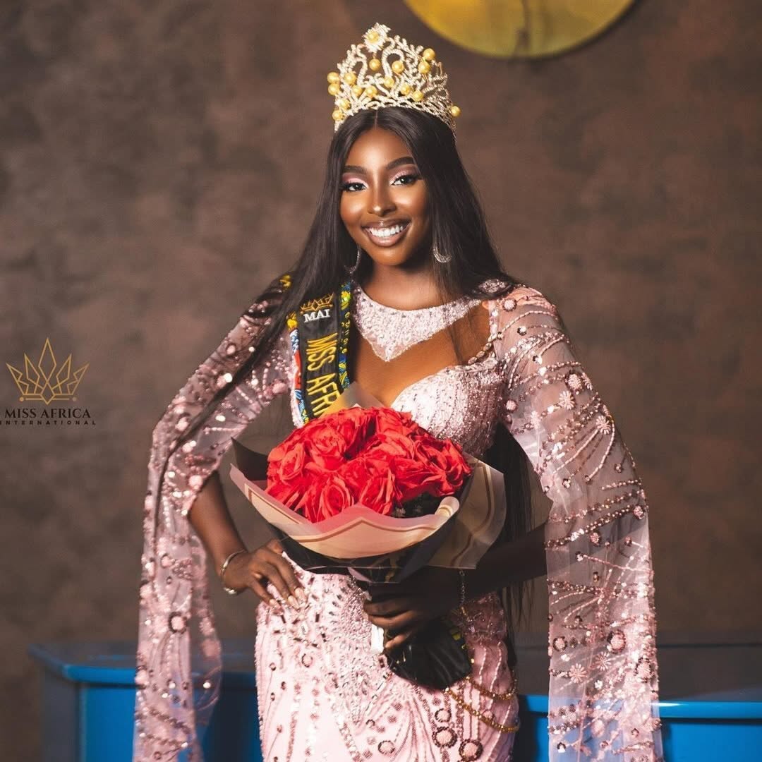 Tamunosoye Karibi-George at the Miss Africa Pageant 2024, Accra Ghana