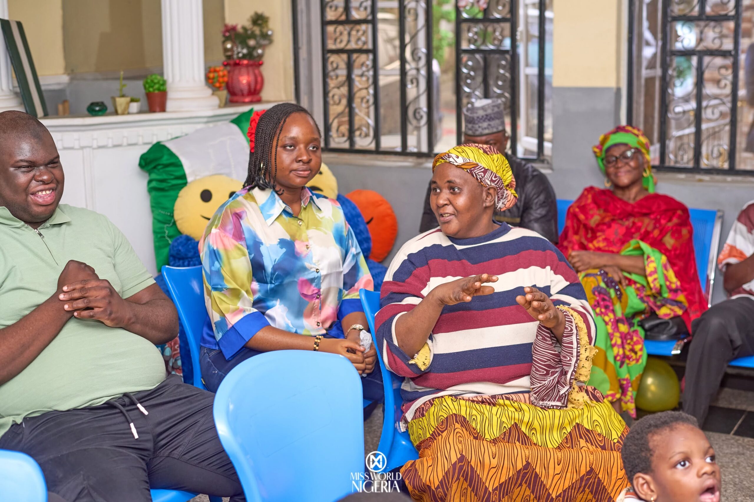 Children with disabilities engaged in a joyful classroom activity