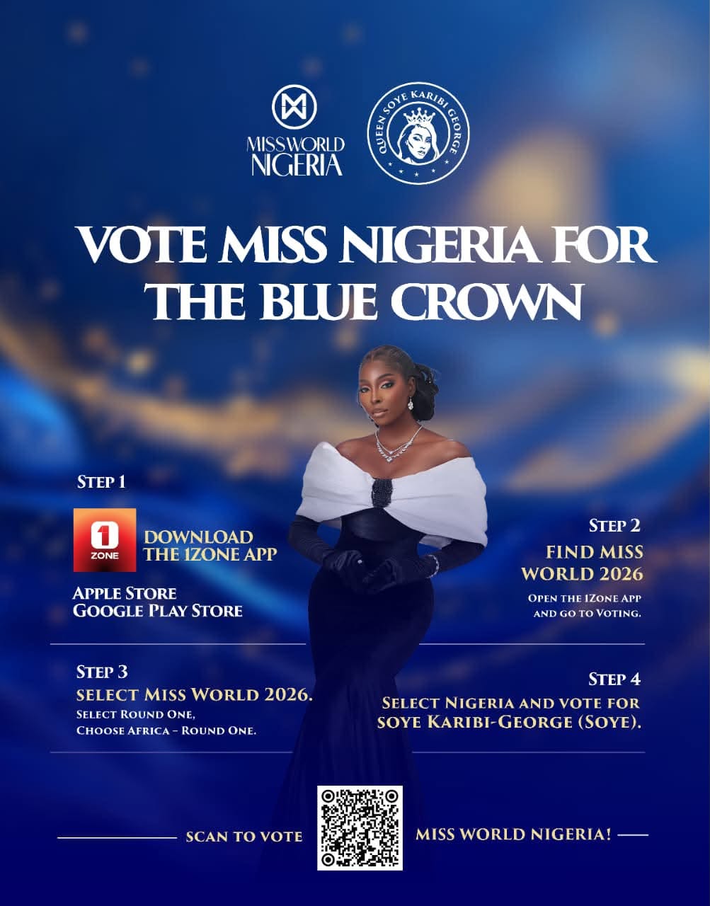 25 Years Later: Queen Soye Calls on Millions Nigerians to Vote