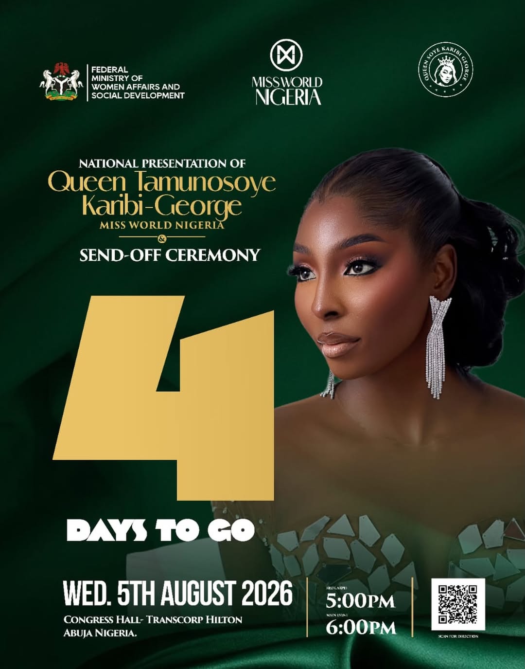 Queen Soye preparing for the month ahead