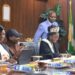 Queen Soye at NYSC headquarters, Abuja