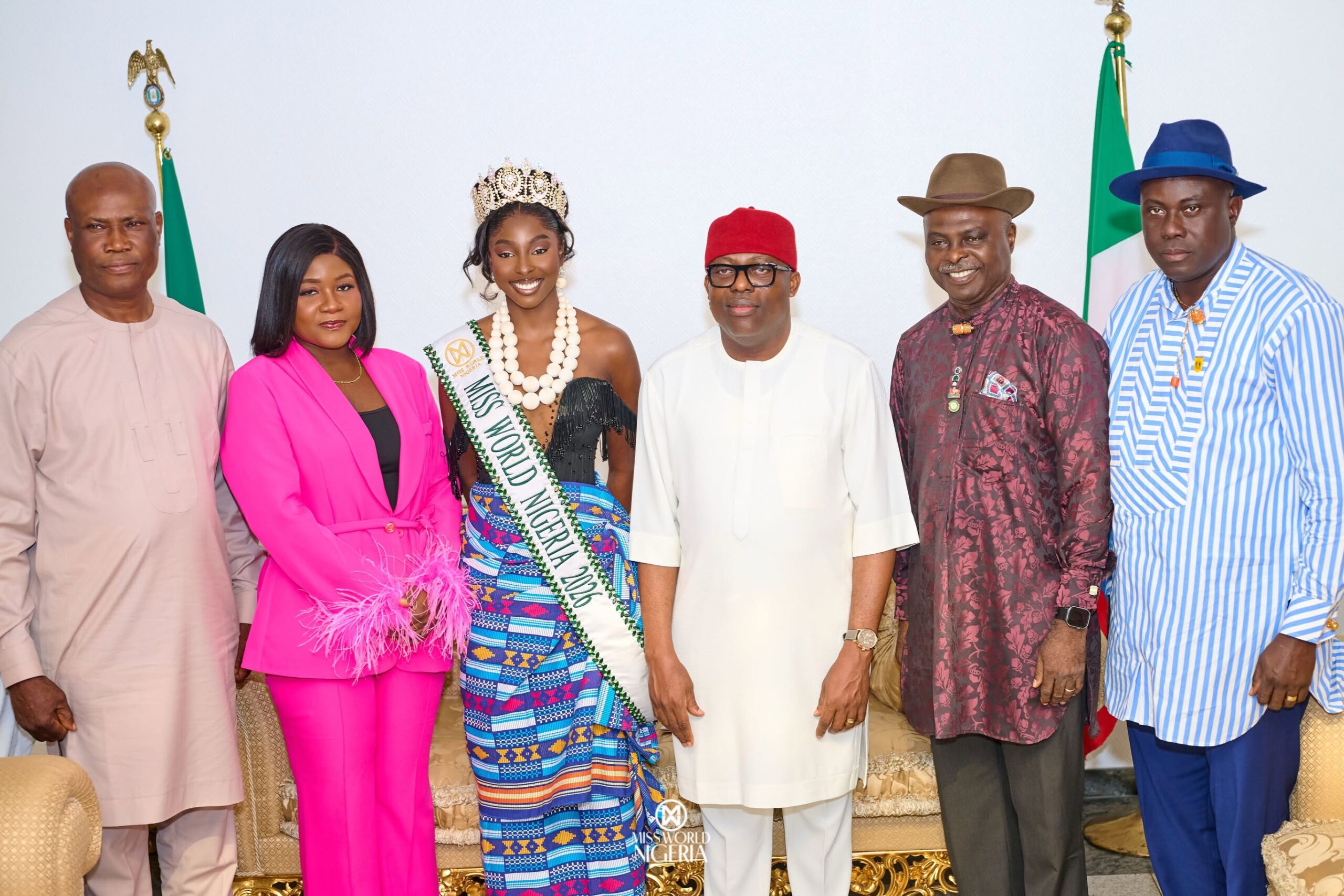 Queen Soye and Governor Fubara in conversation