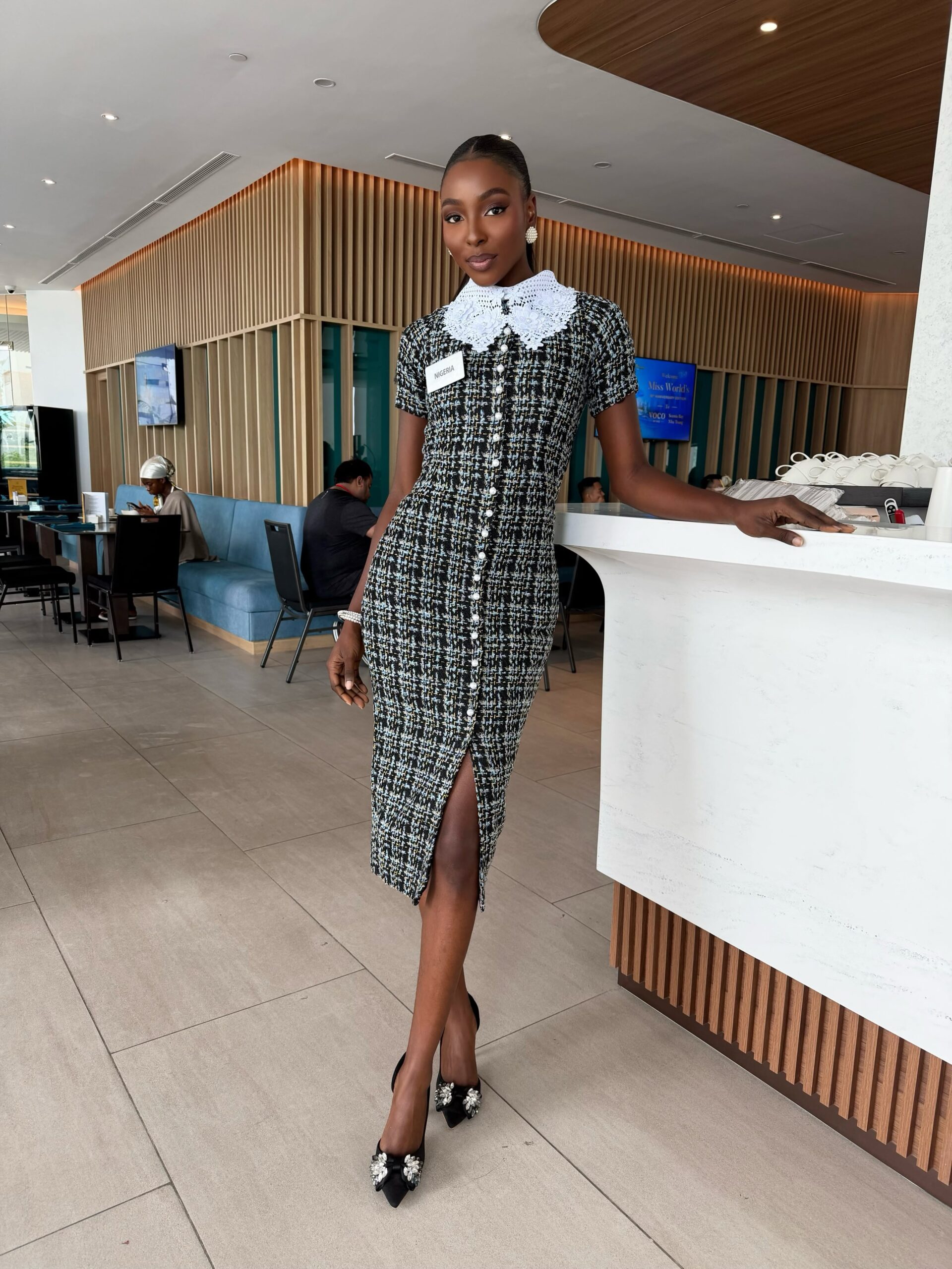 Queen Soye preparing for the Closed-Door Interview, quiet morning moment
